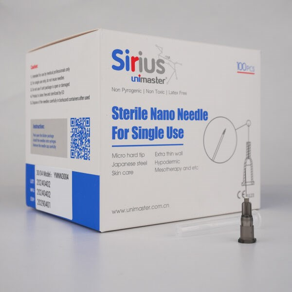 Unimaster Sirius Mezoterapi ve Botoks İğnesi  33 G X 13 mm 100 Adet