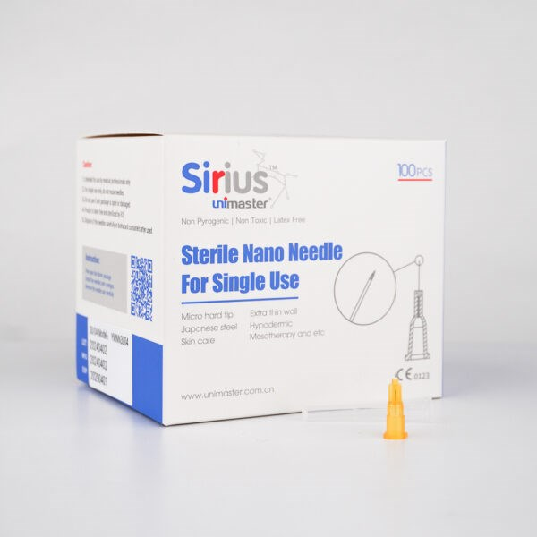 Unimaster Sirius Mezoterapi ve Botoks İğnesi  34 G X 1,5 mm 100 Adet