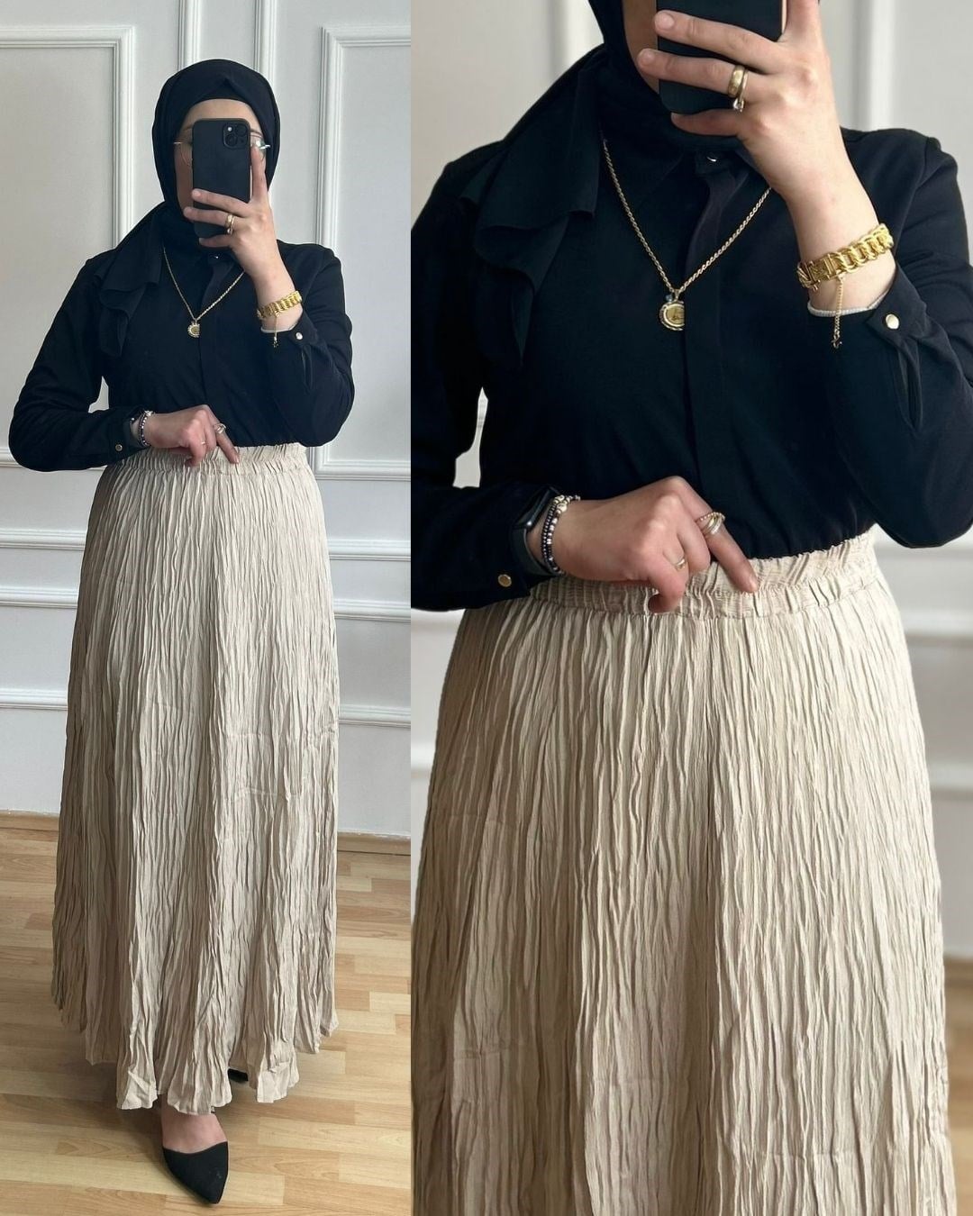 Kırış Etek krem   27108