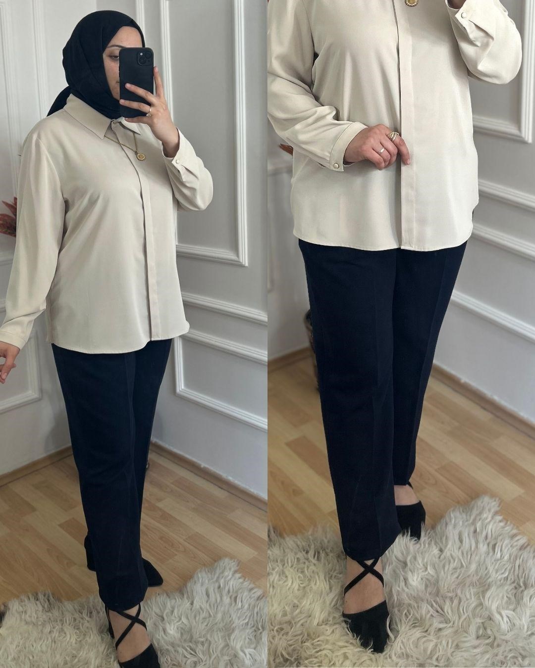 Klasik Pantolon Siyah 28107