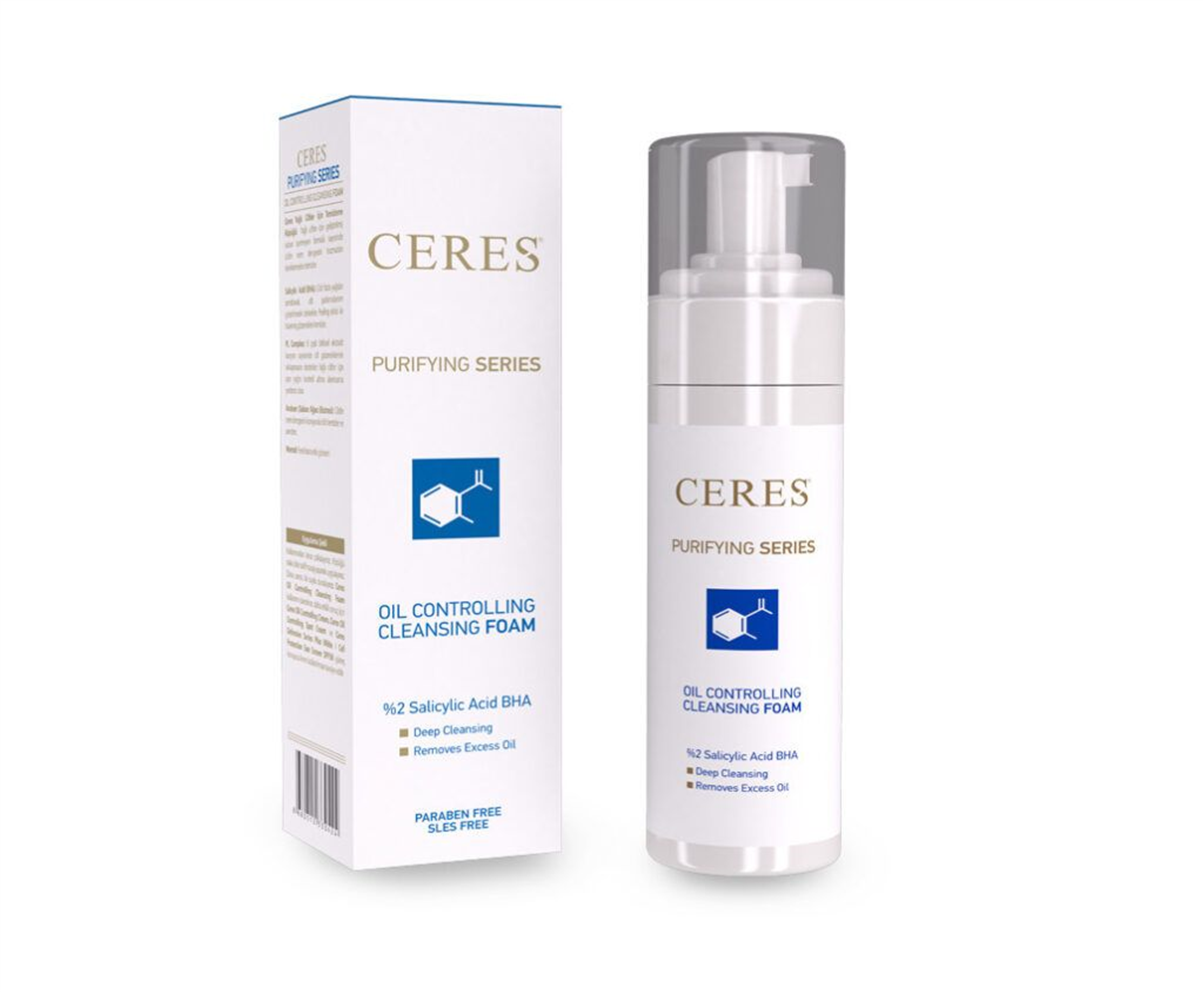 Ceres Oil Controlling Cleasing Foam 180 Ml