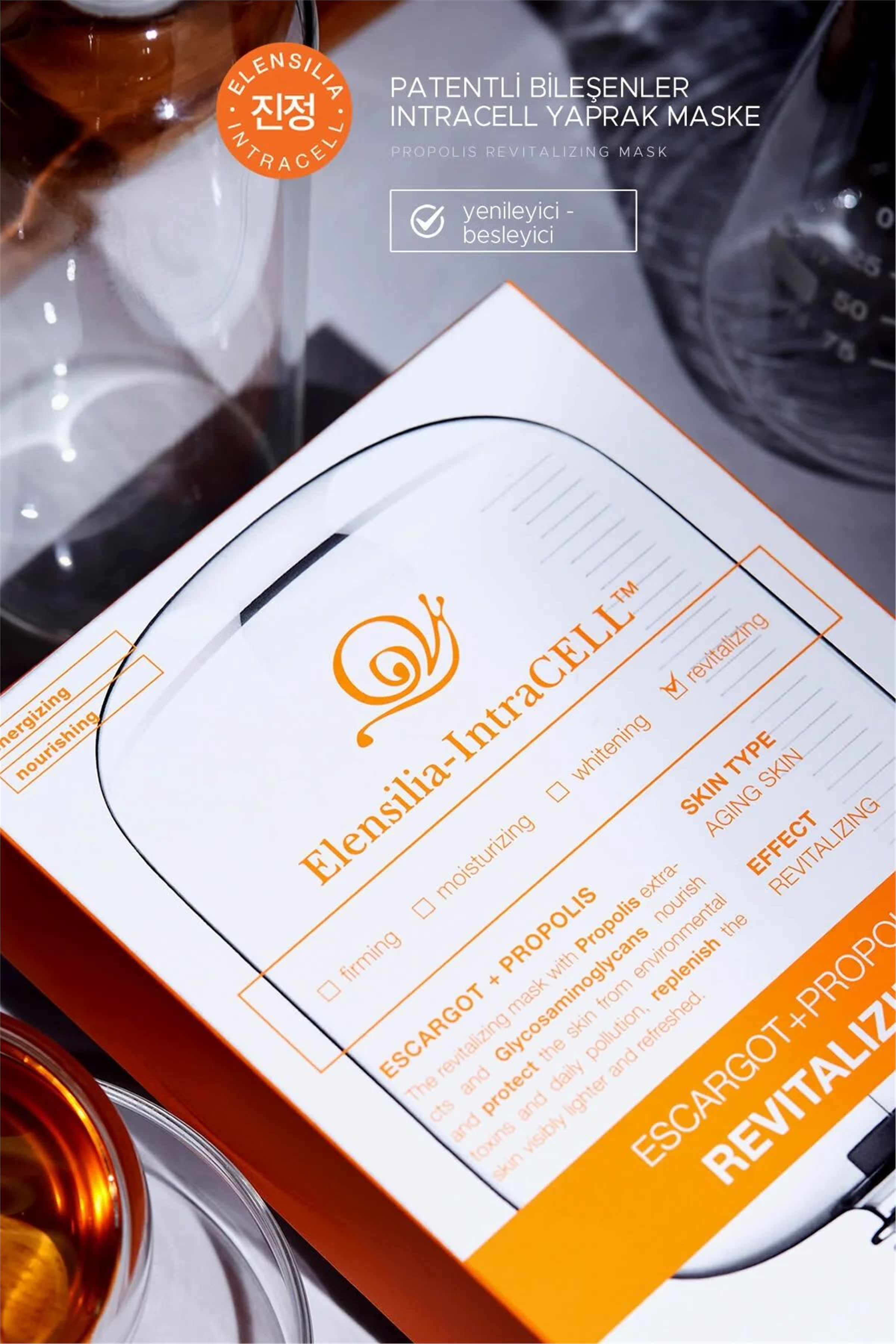 Elensilia Escargot Propolis Revitalizing Mask