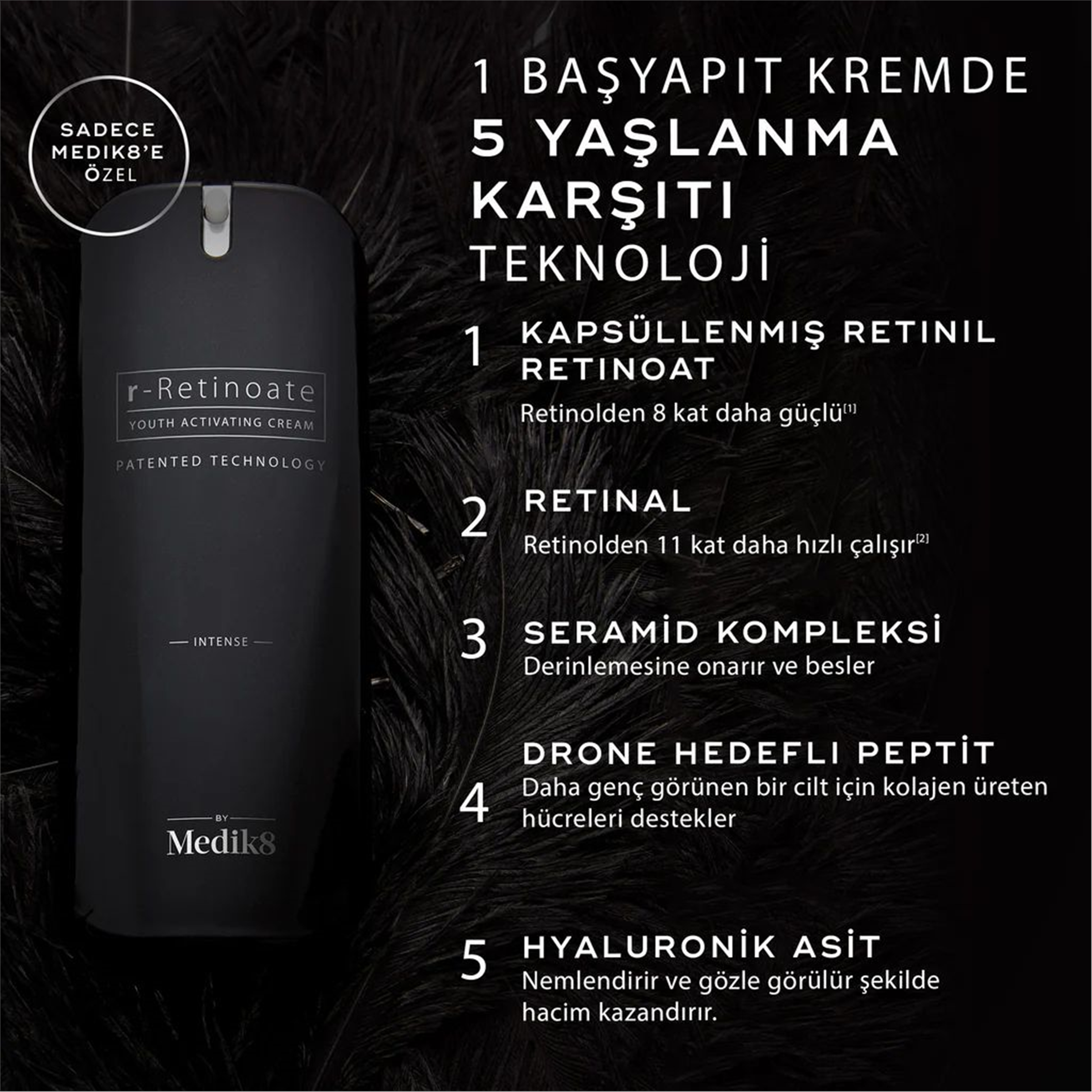 Medik8 R Retinoate Youth Activating Cream İntense P09001