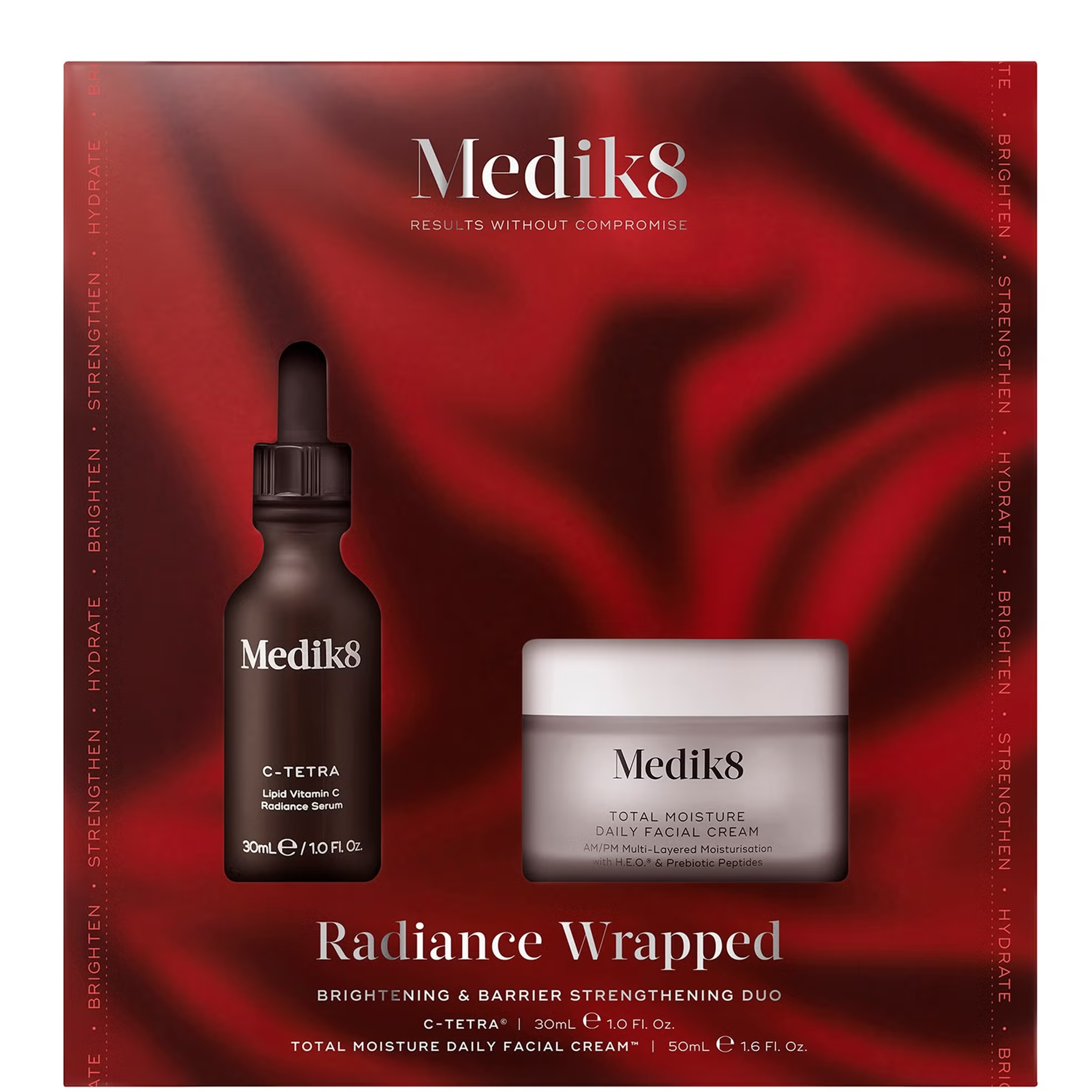 Medik8 Radiance Wrapped Set Bordo