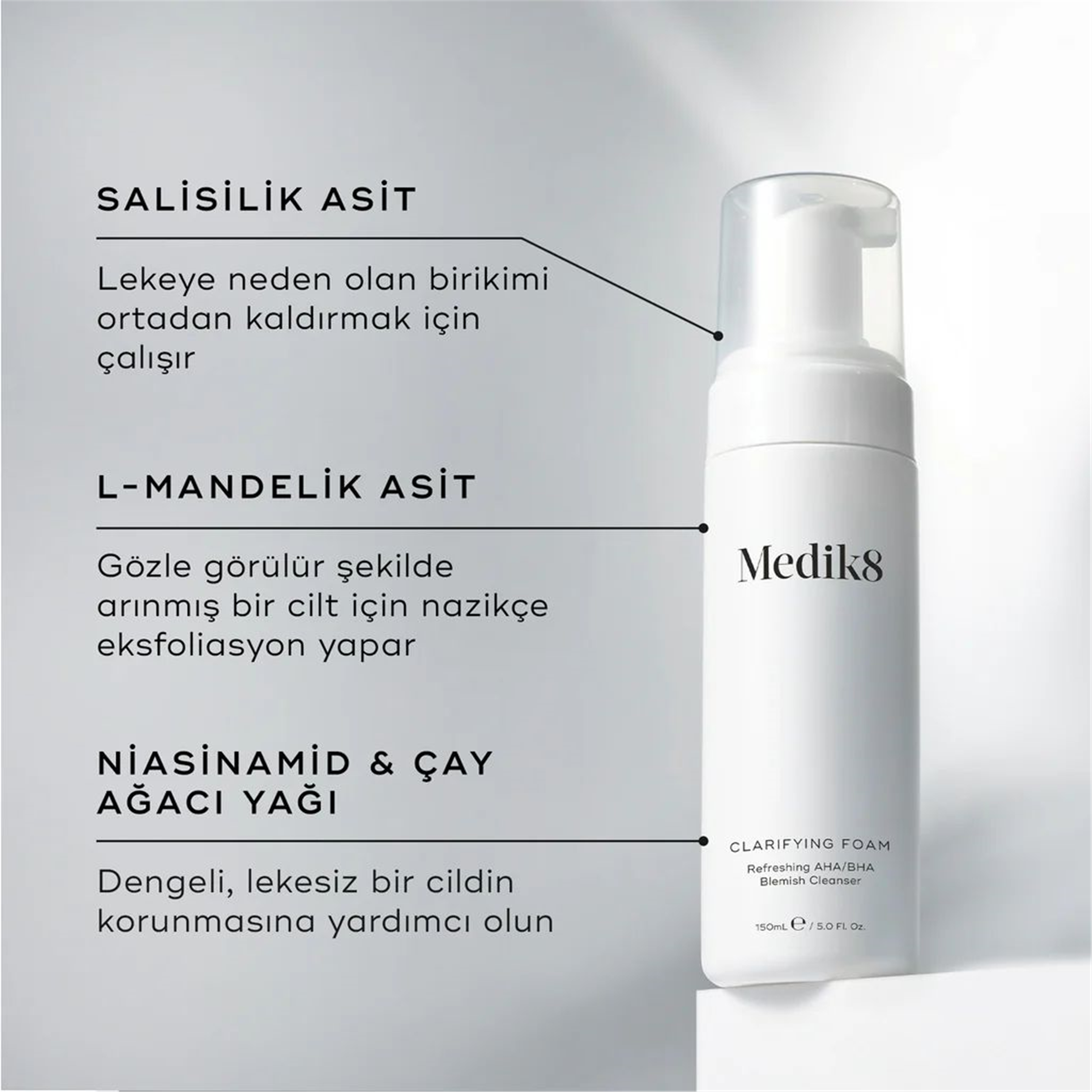 Medik8Bclarifying Foam