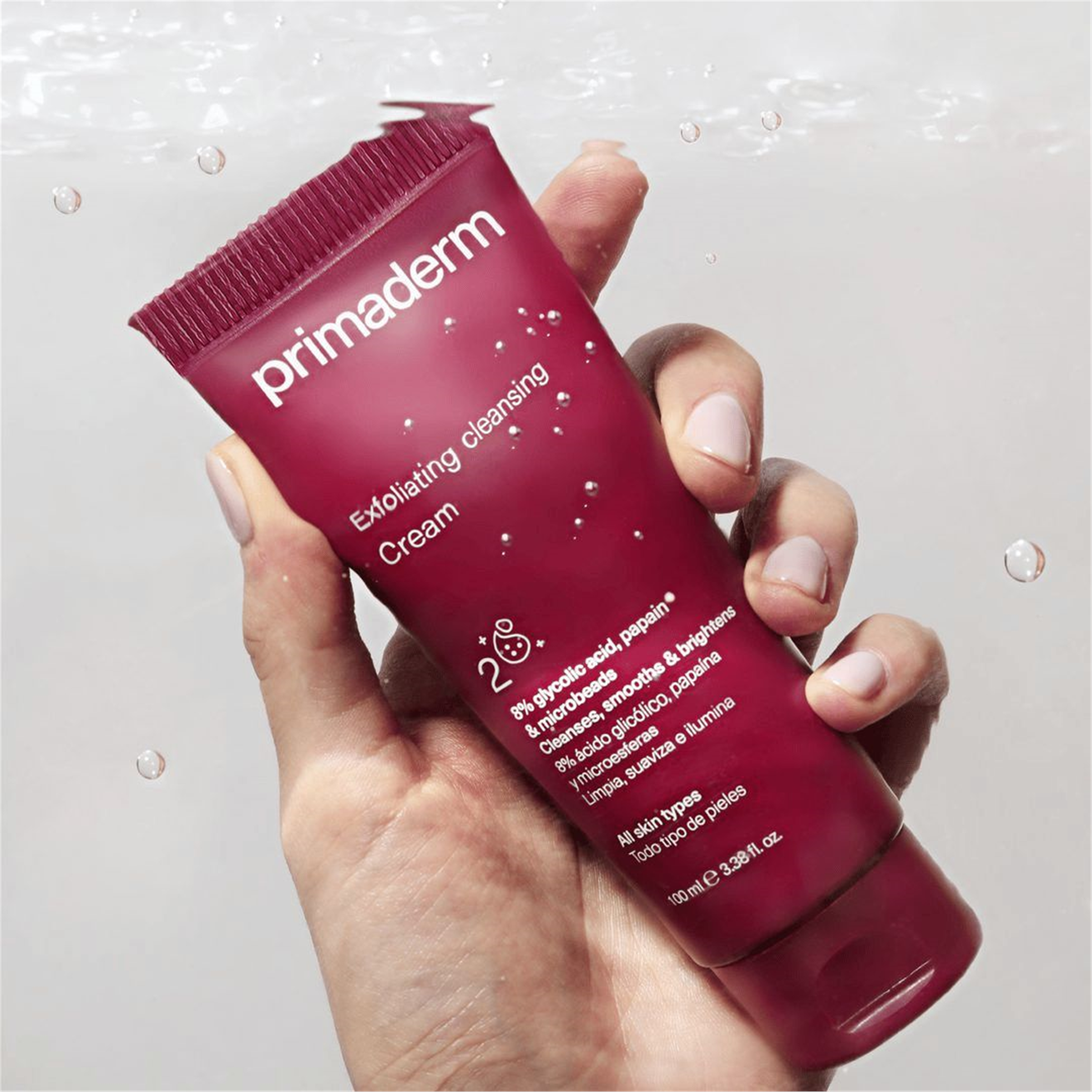 Primaderm Exfoliating Cleansing Cream 100Ml