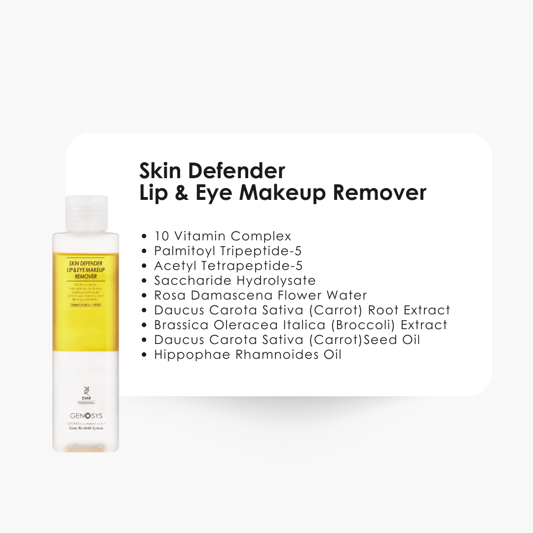 Skin Defender Lip & Eye Make Up Remover 200 ml