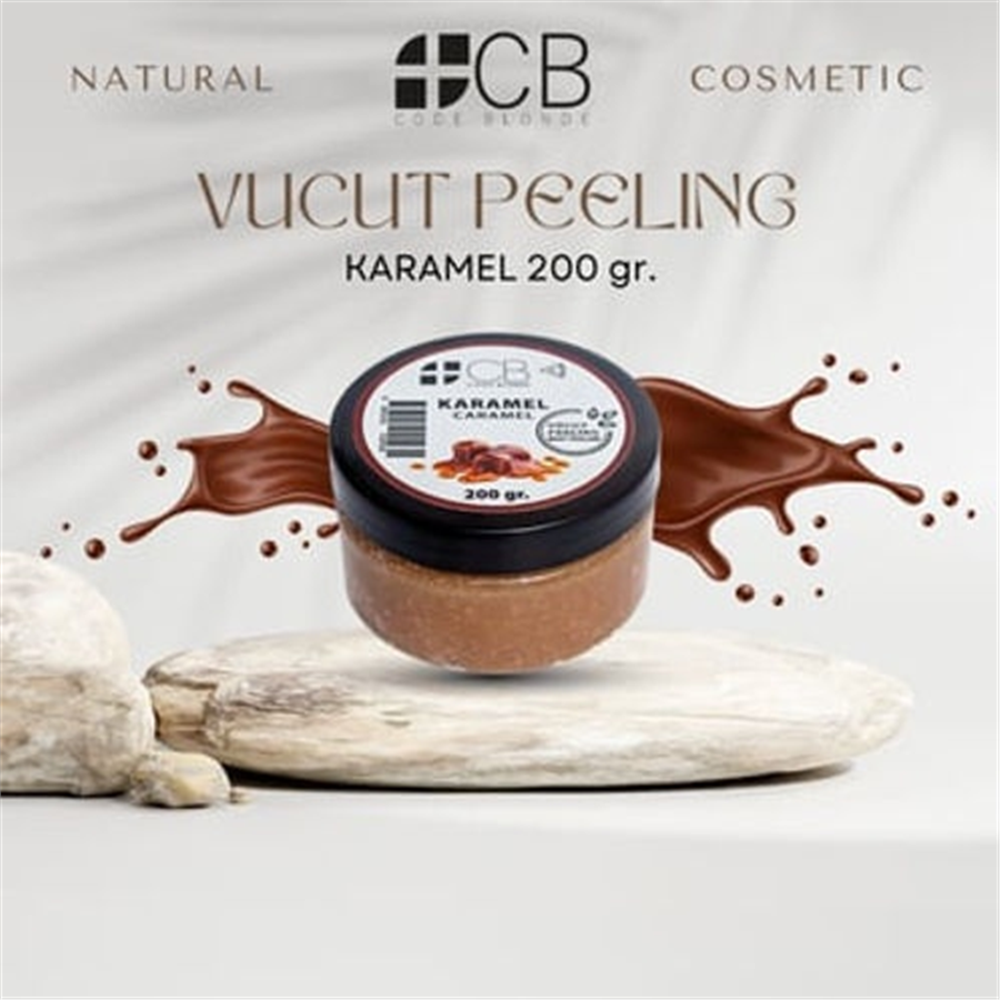 Code Blonde Peeling Karamel 200g
