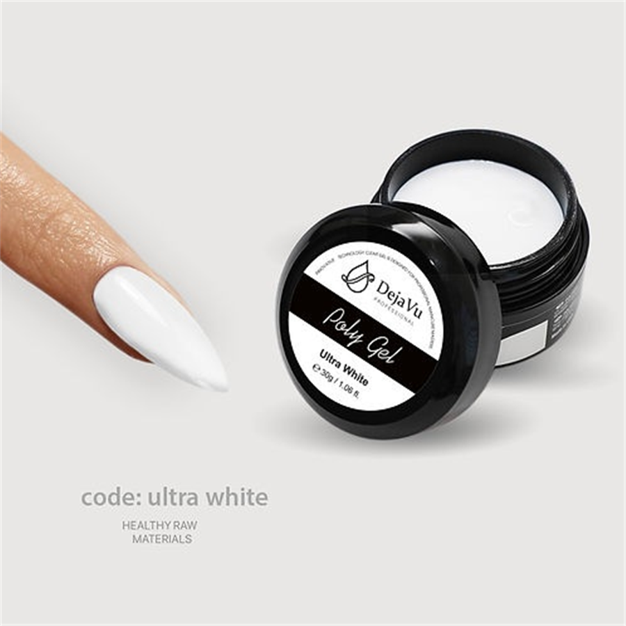 DejaVu Poly Gel  30ml -ultra white
