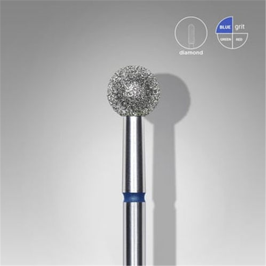 Elmas Küre Freze, Mavi, Çap 5 mm