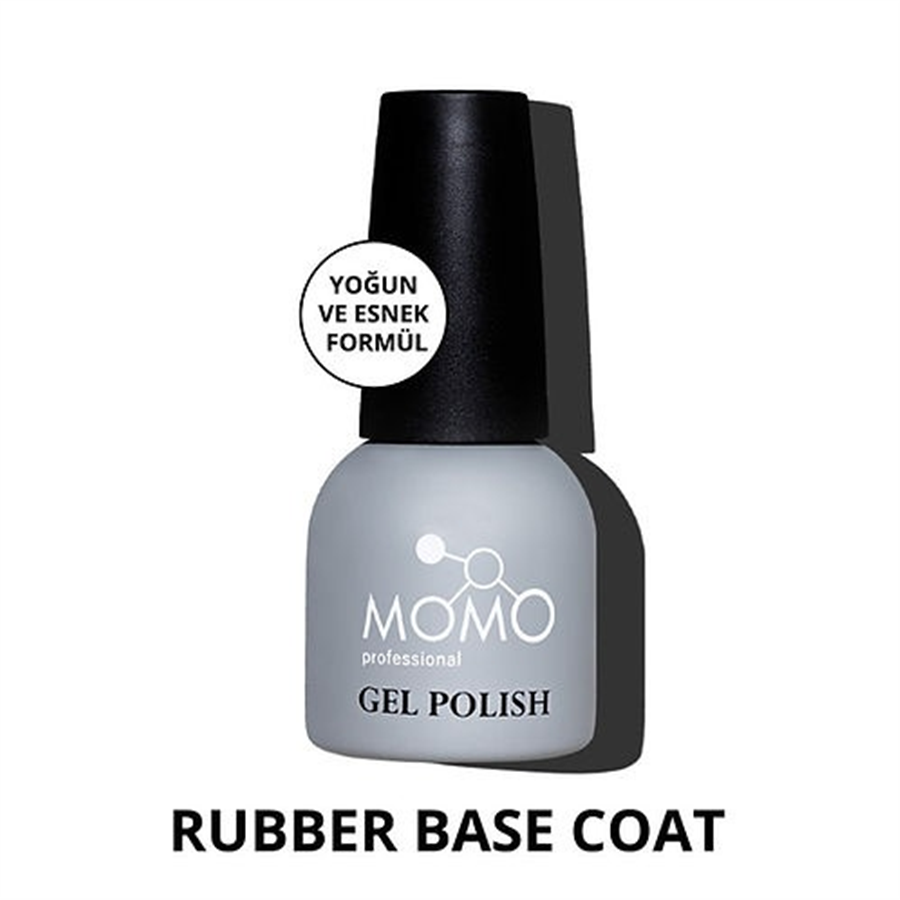 MOMO Rubber Base Coat Kalıcı Oje İçin, 14 ml