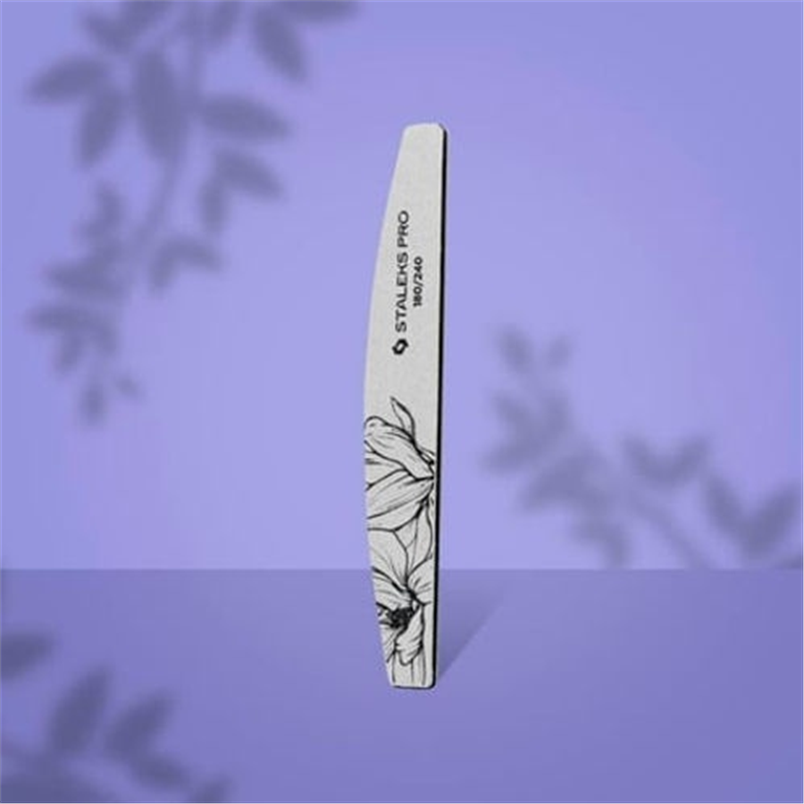 STALEKS Yarım Ay Kağıt Tırnak Törpüsü EXPERT 40 180/240 Grit (25 Adet)