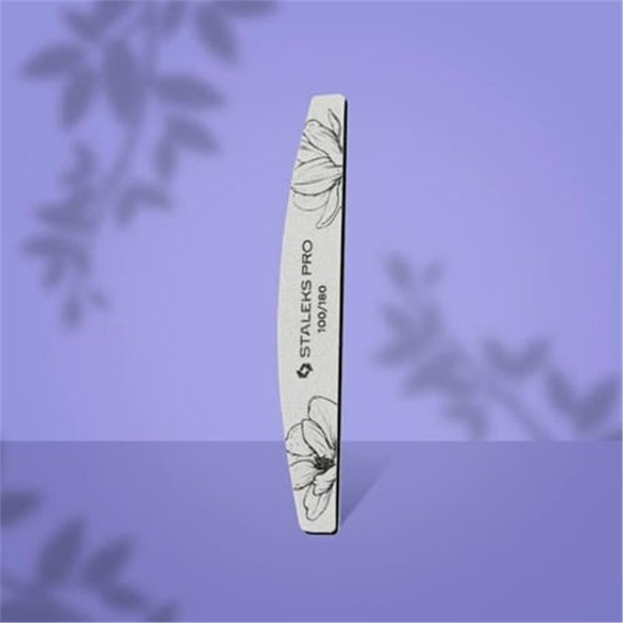 STALEKS Yarım Ay Kağıt Tırnak Törpüsü EXPERT 40 100/180 Grit (25 Adet)