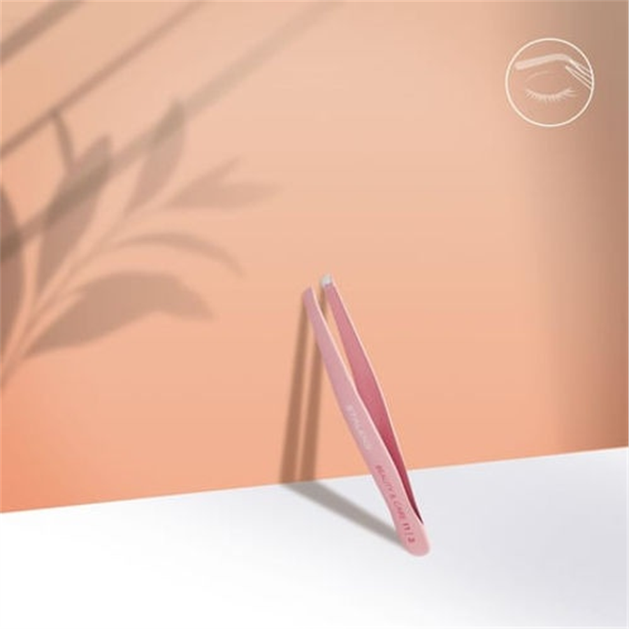 STALEKSBEAUTY & CARE 11 TYPE 3 Kaş Cımbızı (Geniş Yamuk Kenarlar)