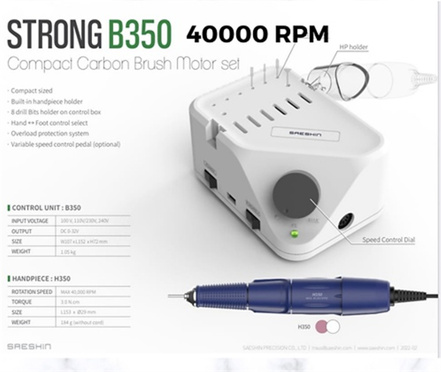 Storng B350 Saeshin MicroMotor