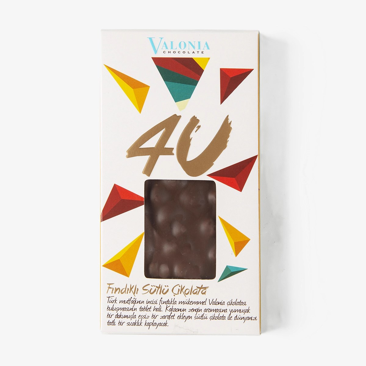 4U Sütlü Fındıklı Çikolata  100Gr.