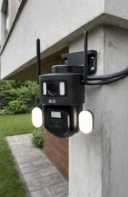 BLIC BLM-81 6MP Çift Lens WiFi PTZ IP Güvenlik Kamerası