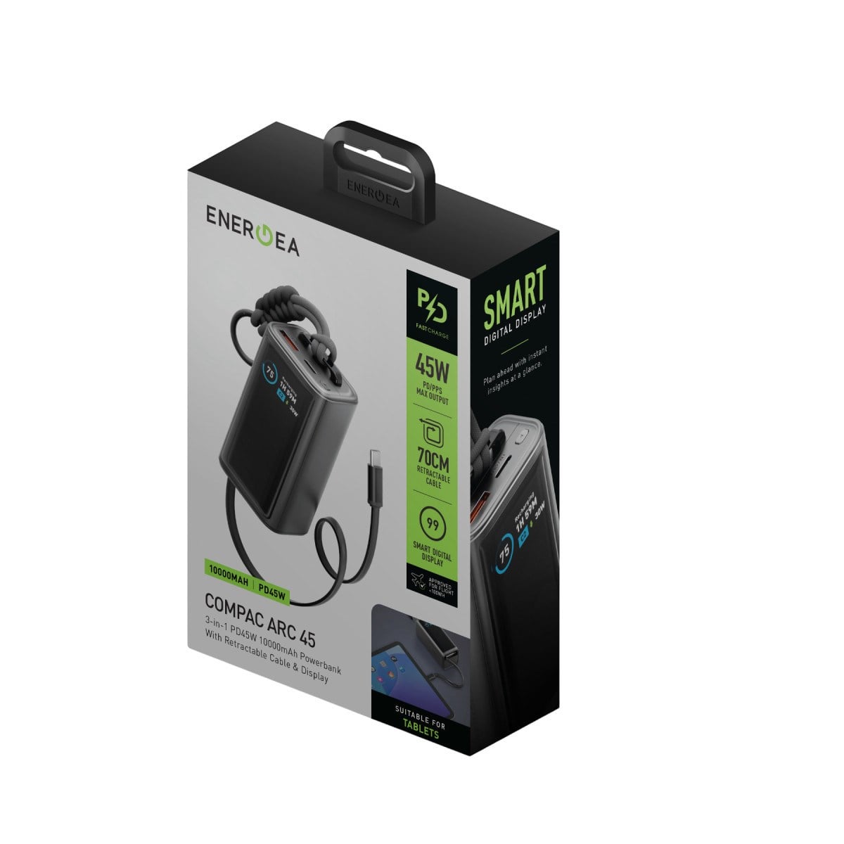 Energea ComPac Arc 45 10000mAh Powerbank