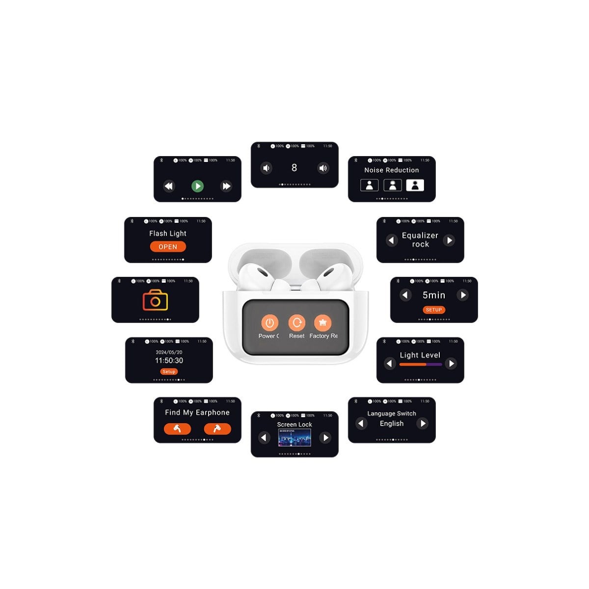 Hoco EW72 ANC Bluetooth Kulaklık