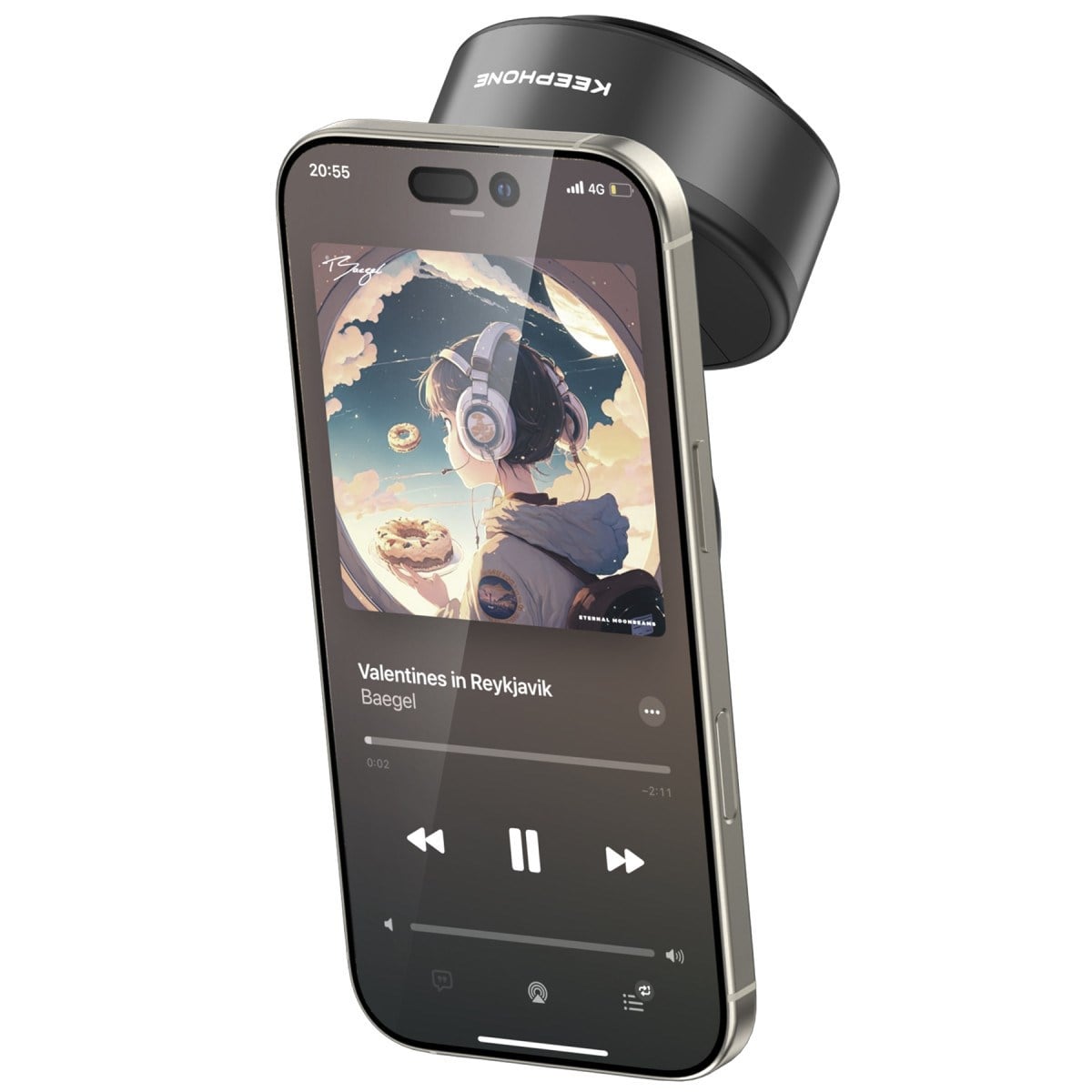 Keephone CR107 Vakumlu Magsafe Telefon Tutucu