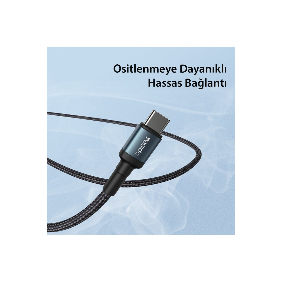 Yesido CA78 60W Type-C Şarj Kablosu