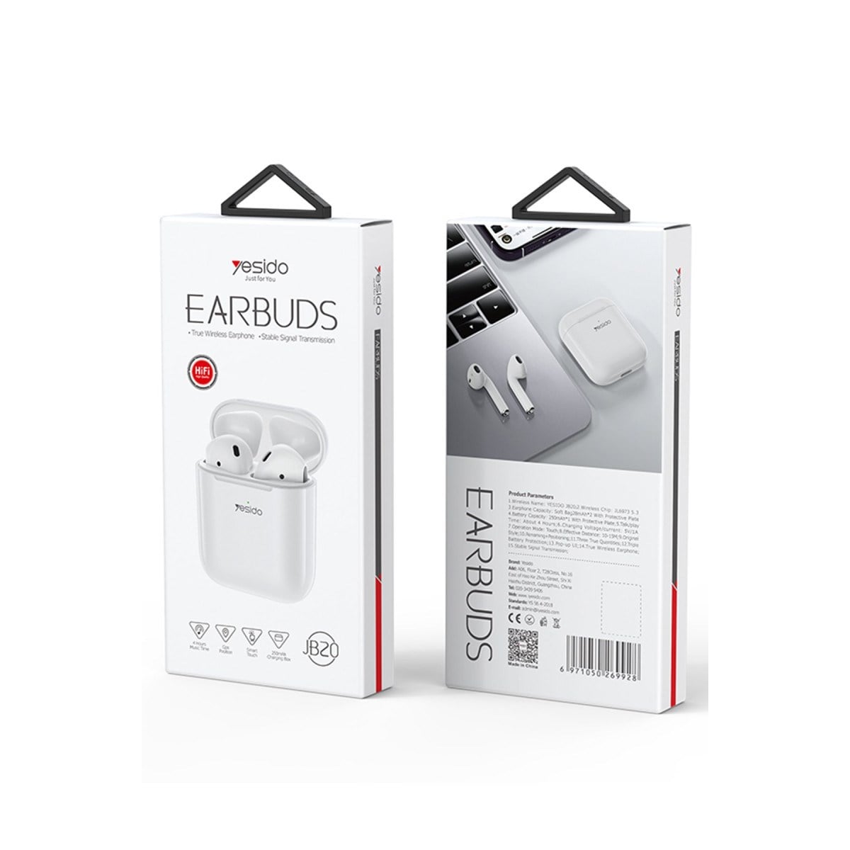 Yesido JB20 Bluetooth 5.3 TWS Kulaklık