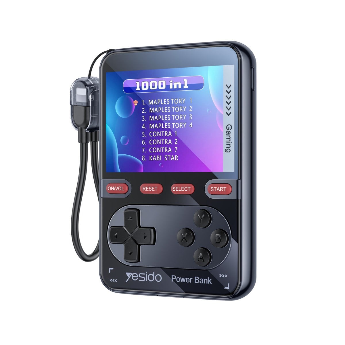 Yesido YP87 Retro Oyun Konsollu Powerbank