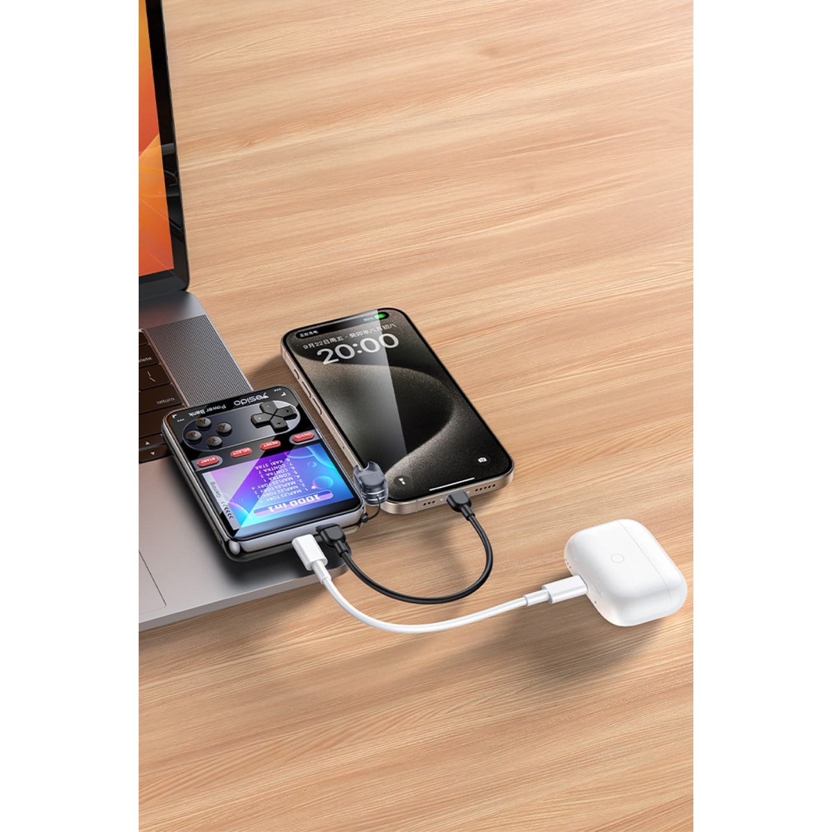 Yesido YP87 Retro Oyun Konsollu Powerbank