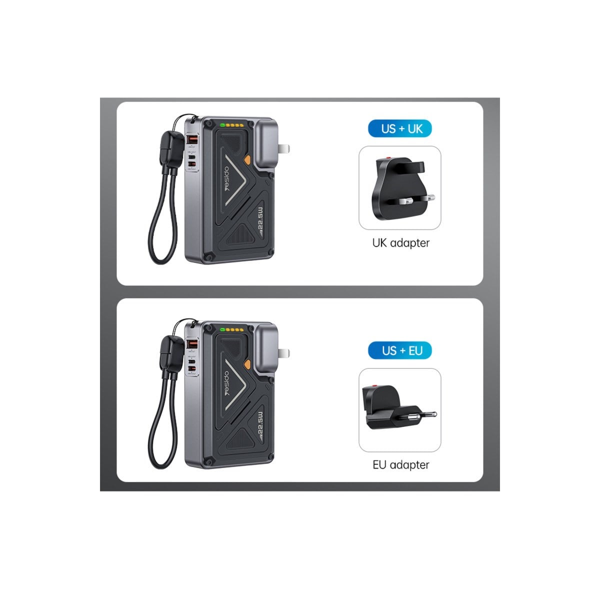 Yesido YP89 5in1 Magsafe Standlı Powerbank
