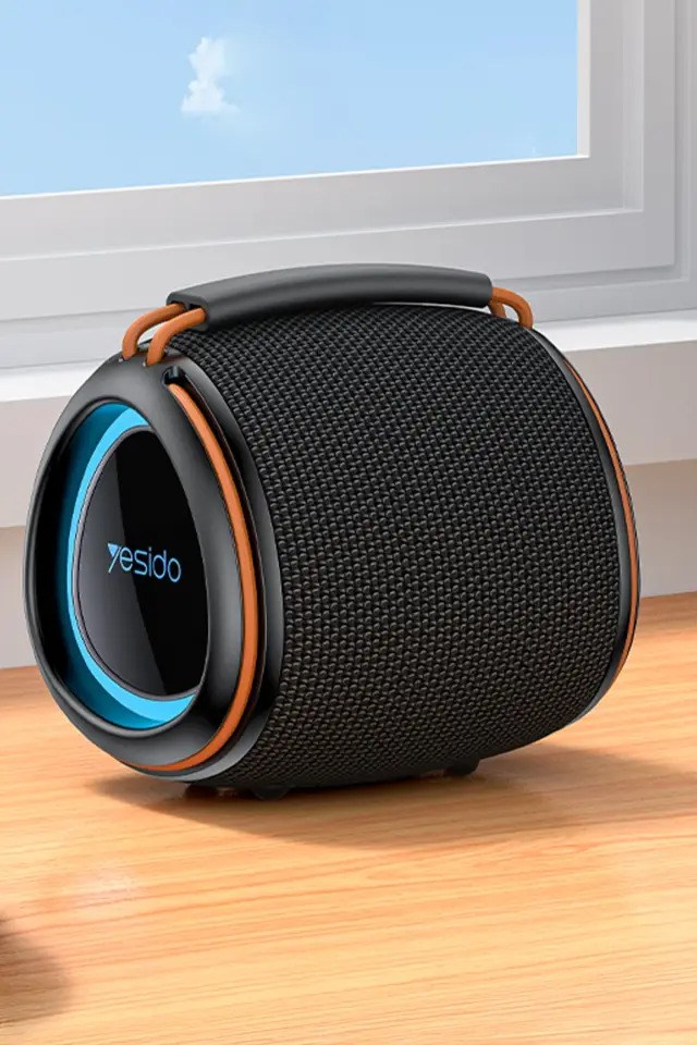 Yesido YSW40 BT 5.3 RGB Kablosuz Hoparlör - Siyah