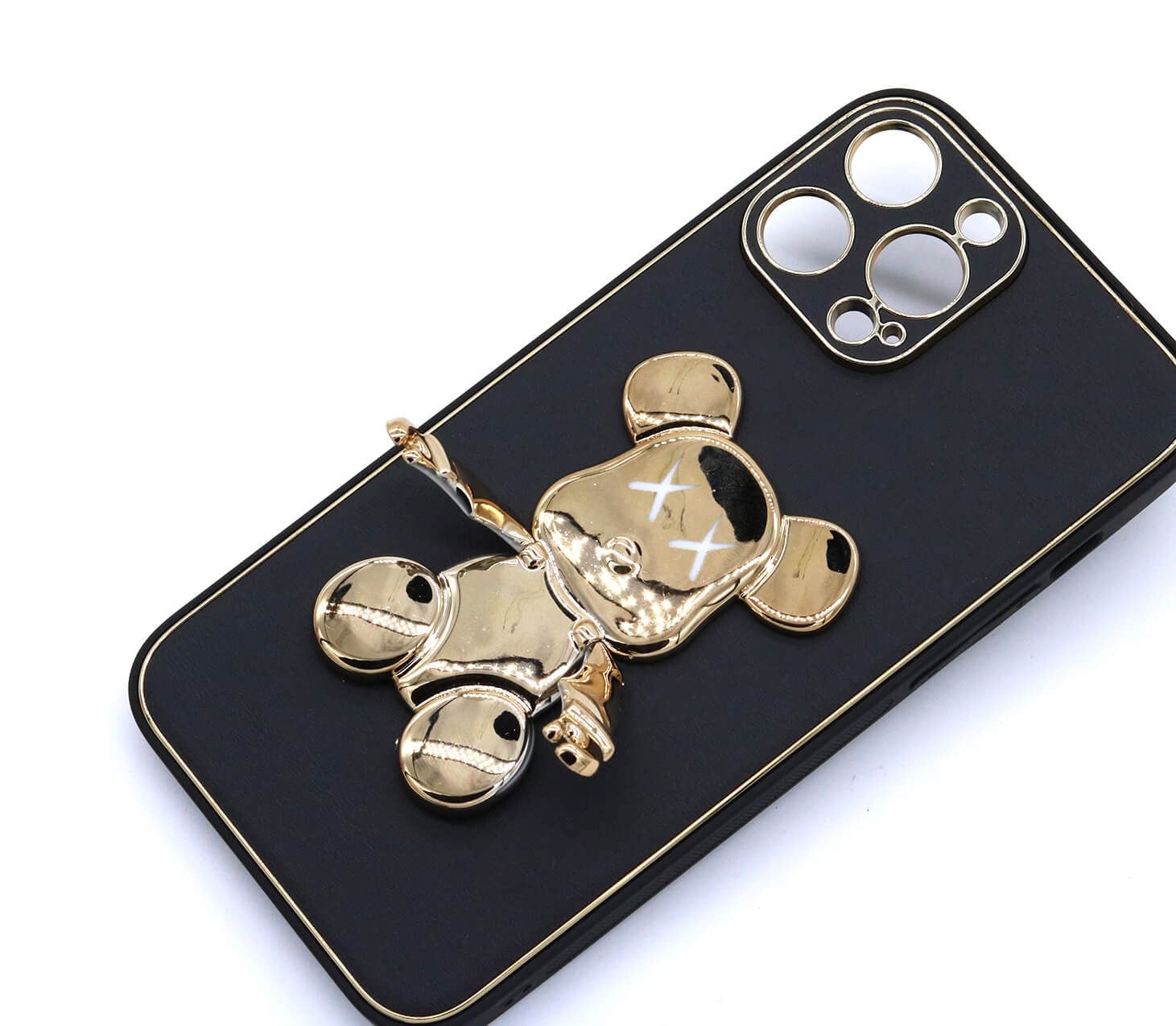 BEAR TELEFON STANDI GOLD