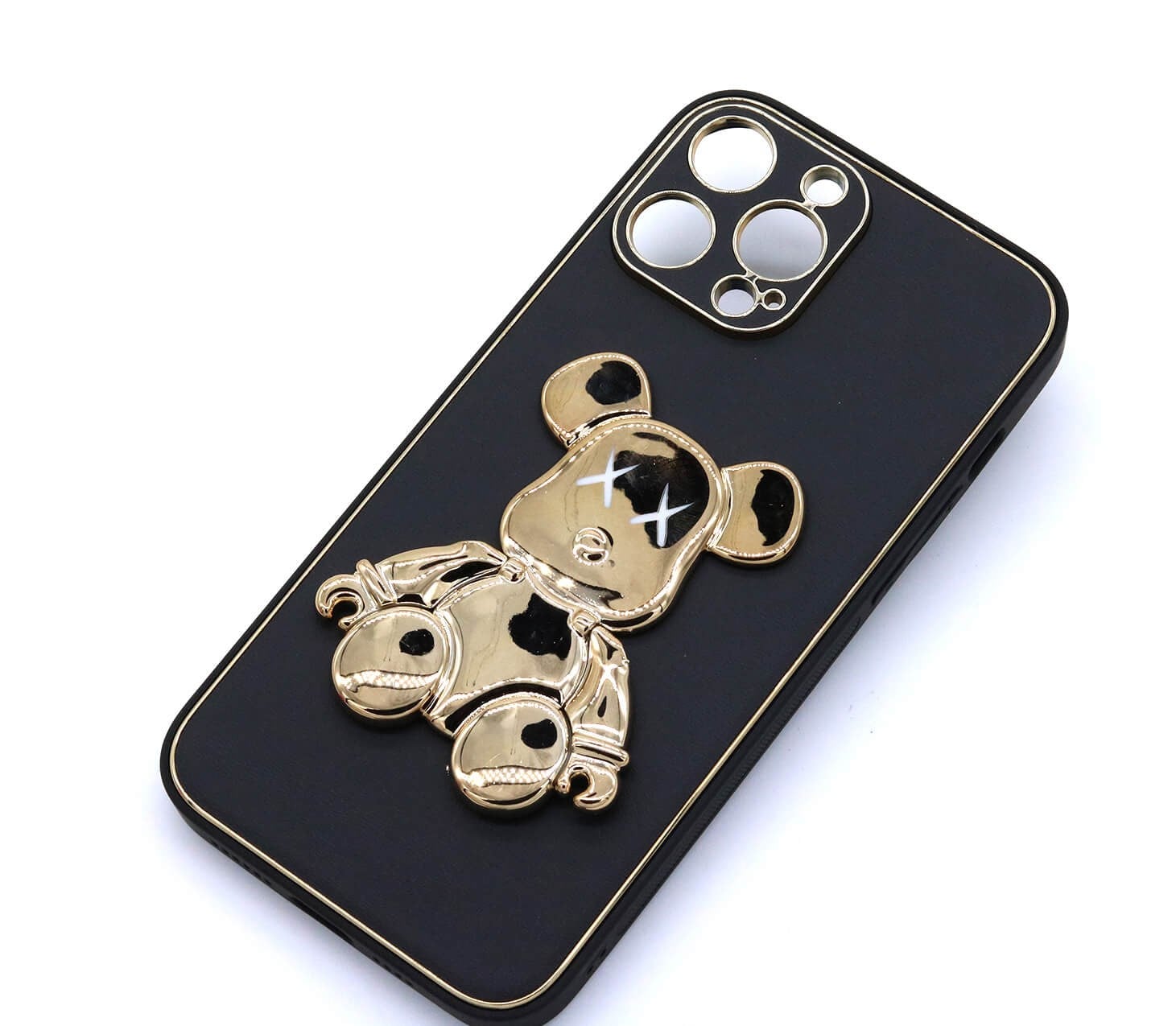 BEAR TELEFON STANDI GOLD