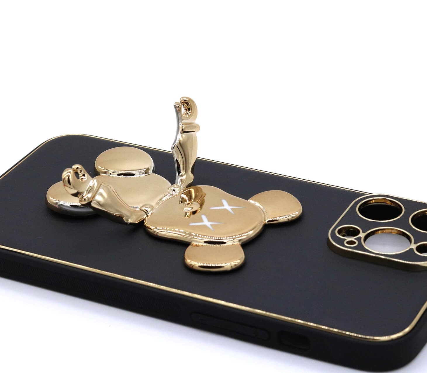 BEAR TELEFON STANDI GOLD