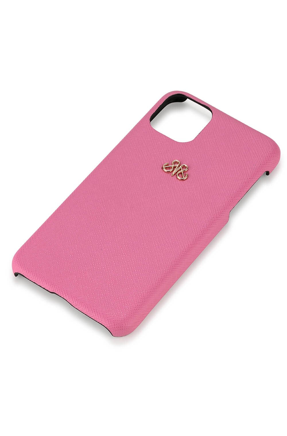Deri iPhone Kılıf 11 Pro Max  Açık Pembe Saffiano