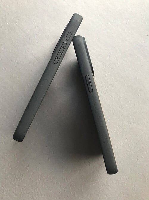 Deri iPhone Kılıf 12 Pro Max Mor Togo