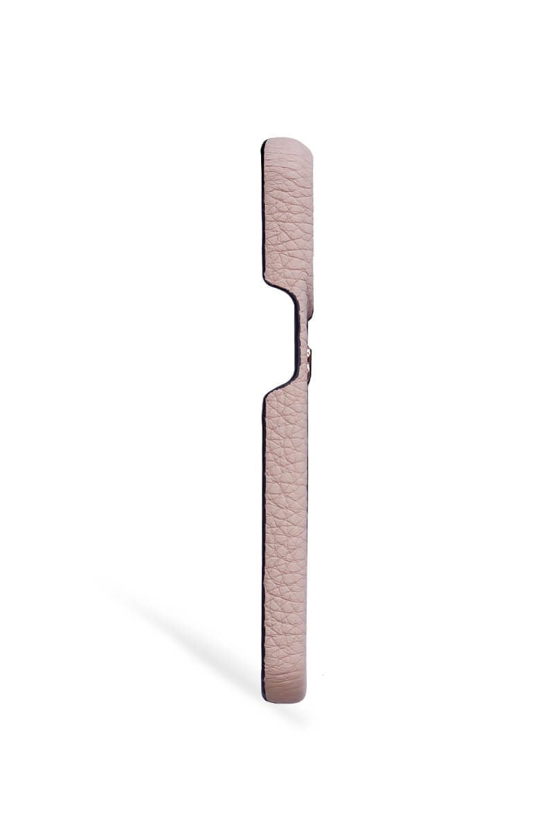 Deri iPhone Kılıf 13 Mini Pudra Togo