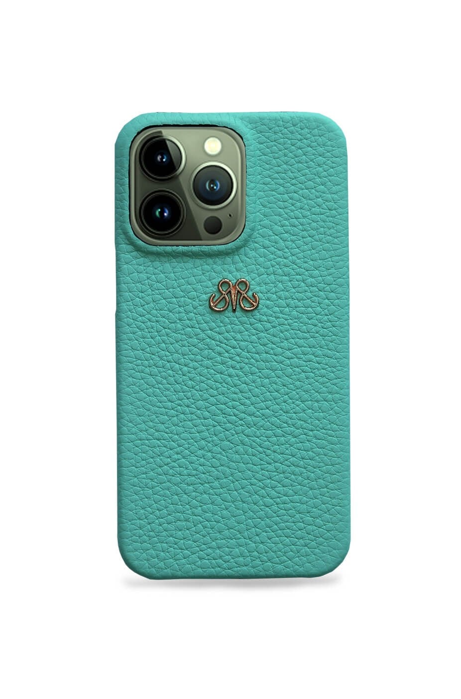 Deri iPhone Kılıf 13 Mini Turkuaz Togo