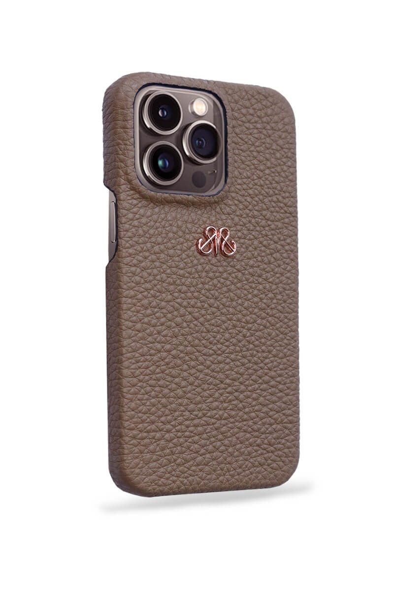 Deri iPhone Kılıf 13 Mini Vizon Togo