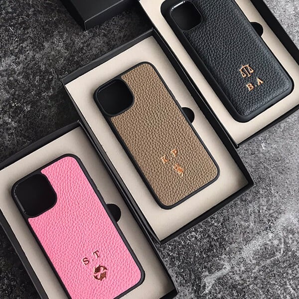 Deri iPhone Kılıf 14- iPhone Kılıf 13 Vizon togo