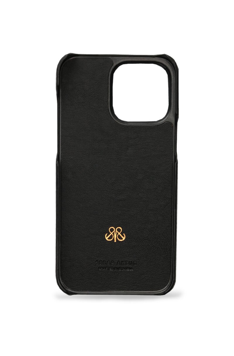 Deri iPhone Kılıf 14-13 Kırmızı Croco Full Deri