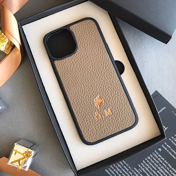 Deri iPhone Kılıf 14 Pro Vizon Togo