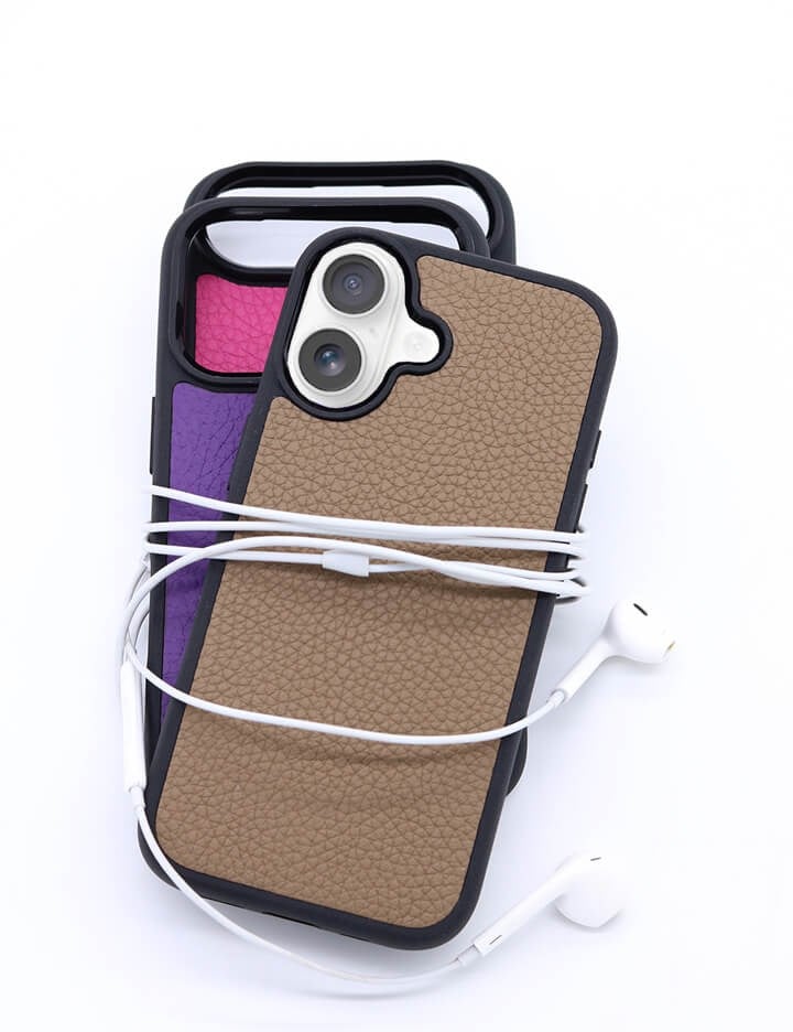 Deri iPhone Kılıf 15 Pro Vizon Togo
