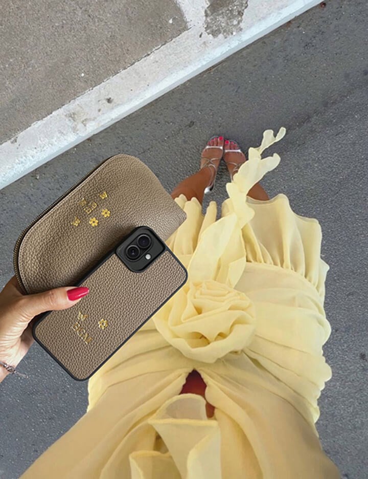 Deri iPhone Kılıf 15 Pro Vizon Togo