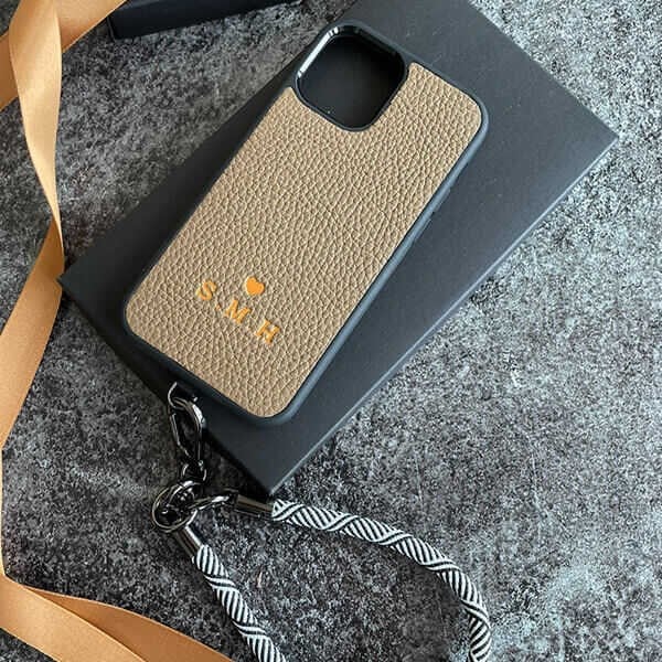 Deri iPhone Kılıf 15 Vizon Togo