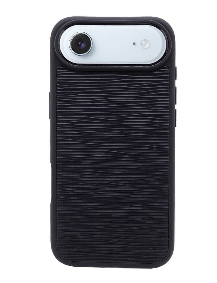 Deri iPhone Kılıf 17 Air Siyah Epi