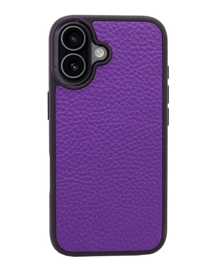 Deri iPhone Kılıf 17 Mor Togo