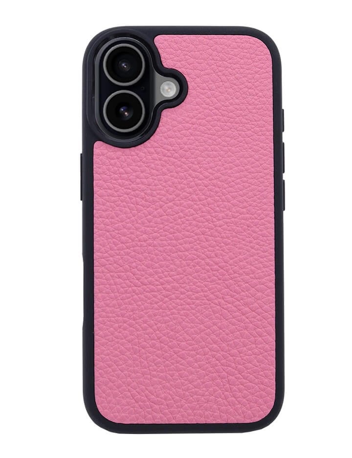 Deri iPhone Kılıf 17 Pembe Togo