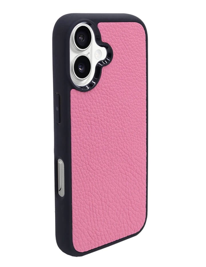 Deri iPhone Kılıf 17 Pembe Togo