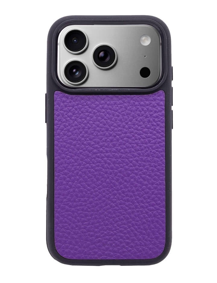 Deri iPhone Kılıf 17 Pro Mor Togo