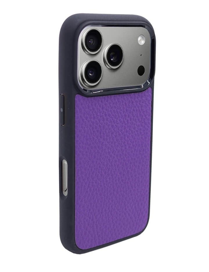 Deri iPhone Kılıf 17 Pro Mor Togo